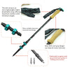 Carbon Fiber External Quick Lock Trekking poles