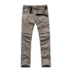 Men's Quick Dry Detachable Hiking Pants