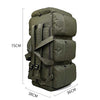 90L Extra Large Canvas Tactical Backpack