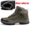 Mens Suede Leather Winter Boots