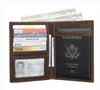 Genuine Leather Multi-function Passport Cover and Wallet