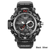 Dual Display LED Digital Analog 30M Waterproof Watch