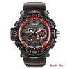 Dual Display LED Digital Analog 30M Waterproof Watch