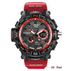 Dual Display LED Digital Analog 30M Waterproof Watch