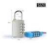 4 Dial Travel Padlock