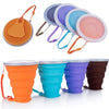 270ml BPA FREE Collapsible Travel Silicone Cup