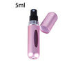 8ml or 5ml Portable Mini Refillable Perfume Spray Bottle