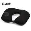 Portable U-Shape Inflatable Travel Pillow