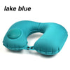 Portable U-Shape Inflatable Travel Pillow