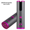 LED Cordless Automatic USB Rechargeable Hair Curler