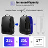 Waterproof Anti-Theft Backpack with External USB Charger