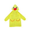 Kids Cartoon Animal Raincoat