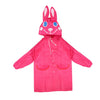 Kids Cartoon Animal Raincoat