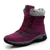 Leather Men Fur-Lined Suede Winter Boots