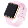 Square LED Silicone Sport Watch