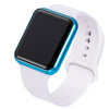 Square LED Silicone Sport Watch