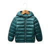 Children's Ultra light Down Hooded Jacket