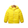 Children's Ultra light Down Hooded Jacket