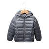 Children's Ultra light Down Hooded Jacket