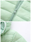 Children's Ultra light Down Hooded Jacket