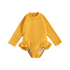 Children's One Piece Long Sleeve Swimsuit