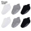 100% Organic Cotton Baby Ankle Socks - 6 Pairs