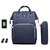 Large Capacity USB Diaper Bag Waterproof Backpack