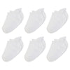 100% Organic Cotton Baby Ankle Socks - 6 Pairs