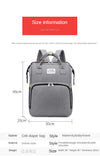 Expandable Diaper Bag Backpack